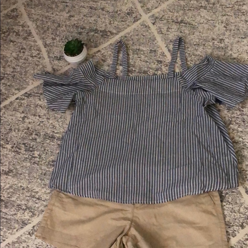 Cold Shoulder Top